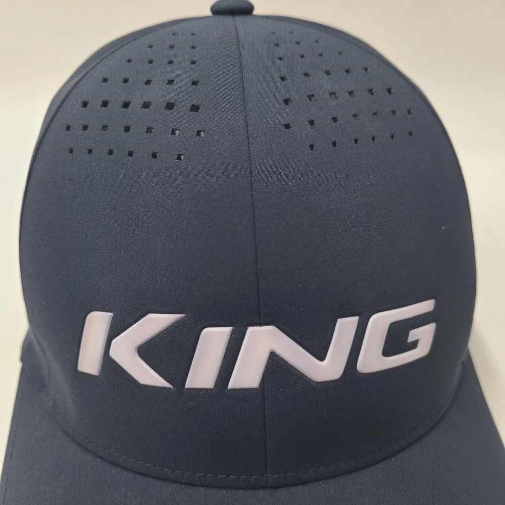 Cobra Golf Hat Fitted S-M Blue White King Tour Exclusive Performance Casual Men
